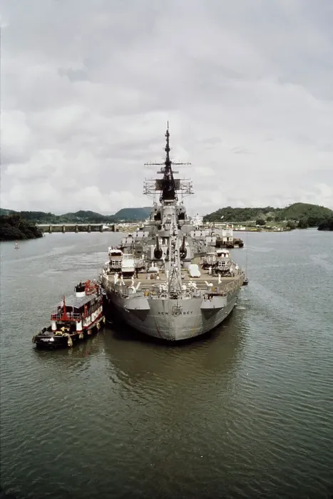 Framed Print : USS New Jersey
