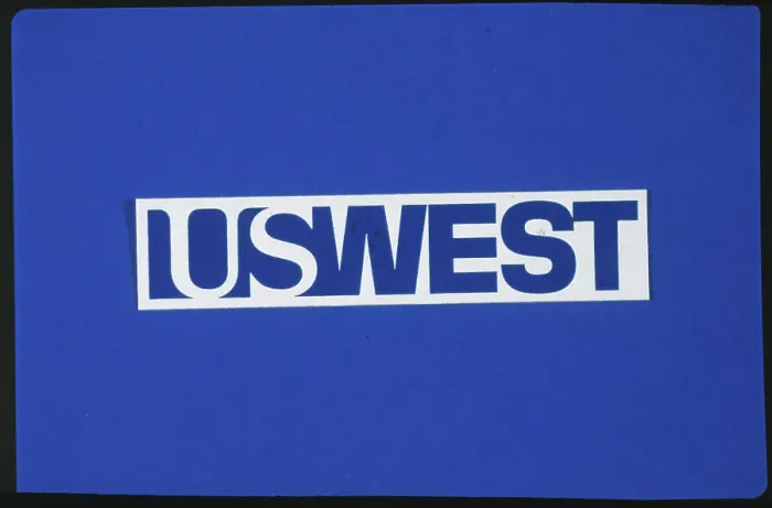 Framed Print : USWEST Company Logo Framed Print : USWEST Company Logo