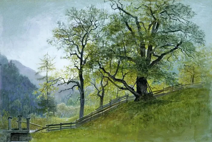 Framed Print : Vahrn in Tyrol, near Brixen, 1835, South Tyrol, Italy, Painting by William Stanley Haseltine, Historic, digitally restored reproduction from a 19th century original Framed Print : Vahrn in Tyrol, near Brixen, 1835, South Tyrol, Italy, Painting by William Stanley Haseltine, Historic, digitally restored reproduction from a 19th century original