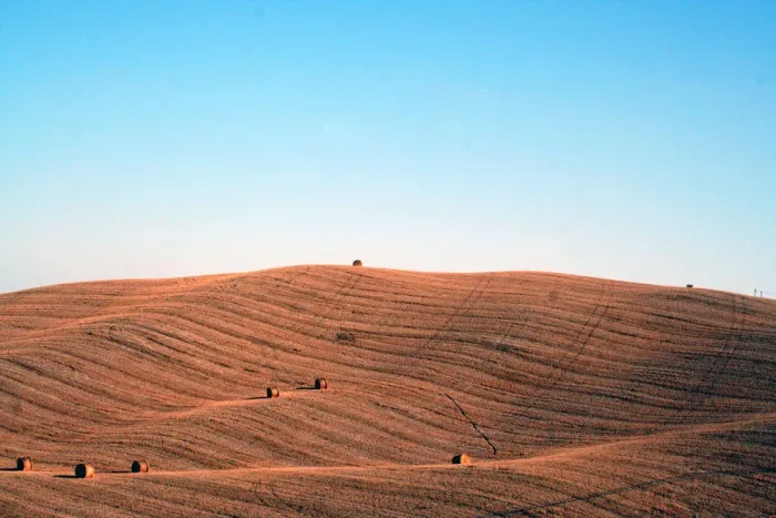Framed Print : Val D Orcia landscape