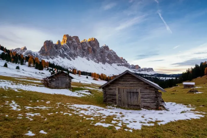 Framed Print : Val di Funes, Trentino Alto Adige, Italy, Europe