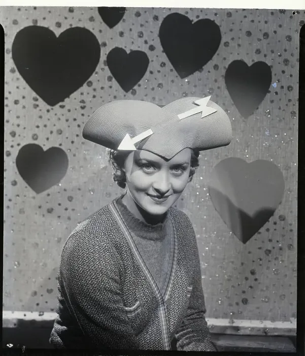 Framed Print : Valentine Hat Worn By Marion Marsh Framed Print : Valentine Hat Worn By Marion Marsh