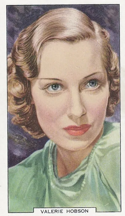 Framed Print : Valerie Hobson, My Favorite Part series, Collectible Tobacco Card, 1939 Framed Print : Valerie Hobson, My Favorite Part series, Collectible Tobacco Card, 1939