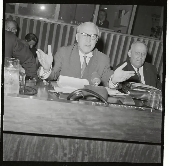 Framed Print : Valerin Zorin Sitting at His Desk Framed Print : Valerin Zorin Sitting at His Desk