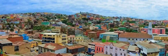 Framed Print : Valparaiso Panorama Framed Print : Valparaiso Panorama