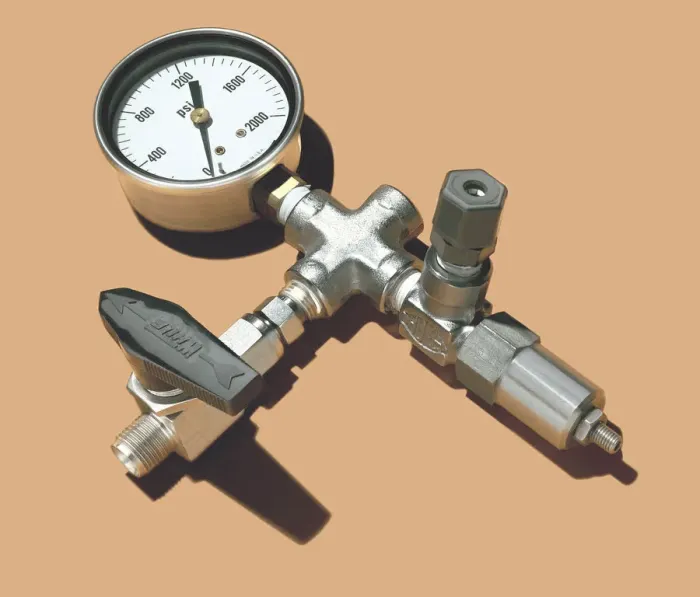 Framed Print : Valve Gauge Framed Print : Valve Gauge
