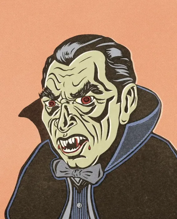 Framed Print : Vampire. http: /  / csaimages.com / images / istockprofile / csa_vector_dsp.jpg