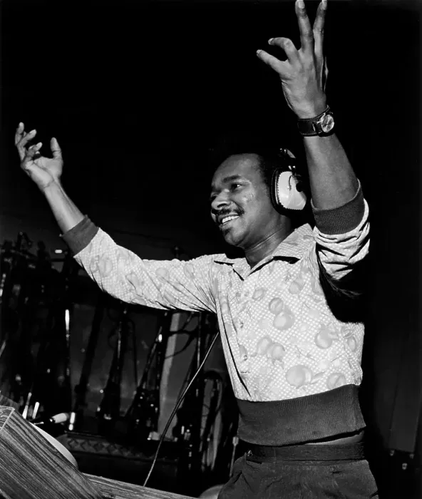 Framed Print : Van McCoy In The Studio Framed Print : Van McCoy In The Studio
