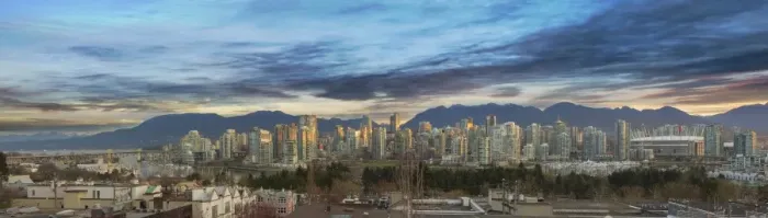 Framed Print : Vancouver city sunrise Framed Print : Vancouver city sunrise