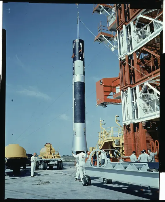 Framed Print : Vanguard Rocket Preparing for Launch Framed Print : Vanguard Rocket Preparing for Launch