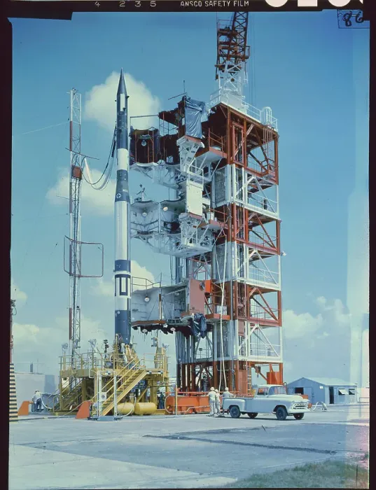 Framed Print : Vanguard SLV-3 on Launch Pad Framed Print : Vanguard SLV-3 on Launch Pad