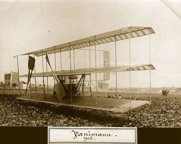 Vanimann. July 1908: A Vanimann triplane design