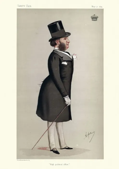 Framed Print : Vanity fair caricature of Charles Yorke, 5th Earl of Hardwicke Framed Print : Vanity fair caricature of Charles Yorke, 5th Earl of Hardwicke
