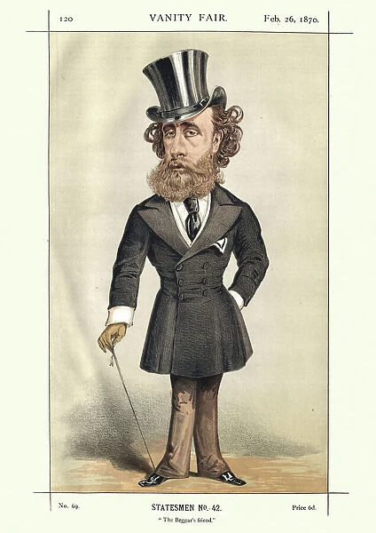 Vanity Fair caricature, John Townshend, 5th Marquess Townshend