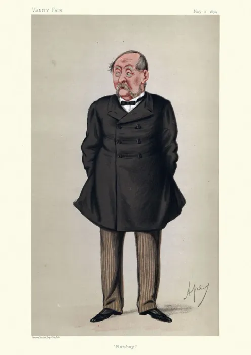 Framed Print : Vanity fair caricature of William Vesey-FitzGerald, Victorian Governor of Bombay 19thj Framed Print : Vanity fair caricature of William Vesey-FitzGerald, Victorian Governor of Bombay 19thj