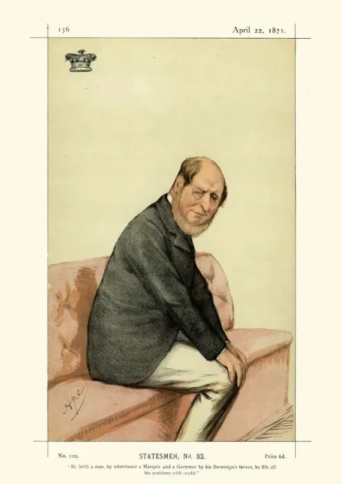 Framed Print : Vanity Fair Print - George Phipps, 2nd Marquess of Normanby Framed Print : Vanity Fair Print - George Phipps, 2nd Marquess of Normanby