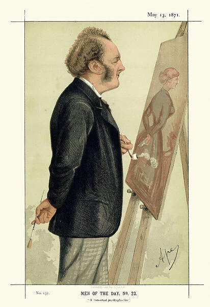 Vanity Fair Print of John Everett Millais