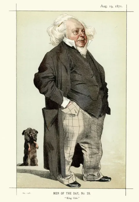 Framed Print : Vanity Fair Print of Sir Henry Cole