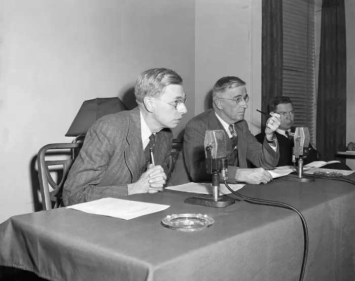 Framed Print : Vannevar Bush Calls For Larger Army Framed Print : Vannevar Bush Calls For Larger Army