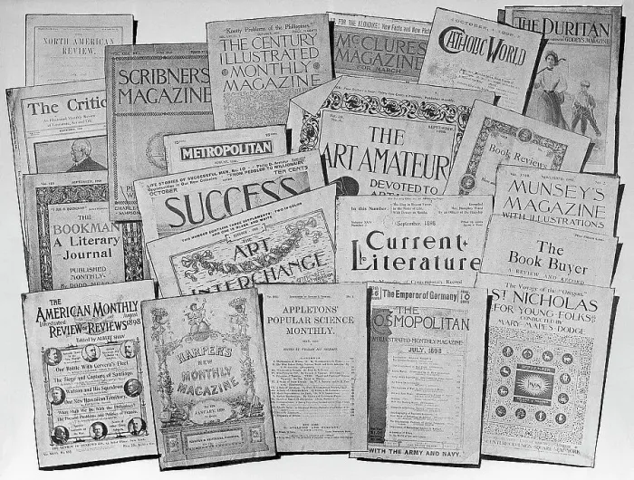 Framed Print : Variety of Magazine Covers Framed Print : Variety of Magazine Covers
