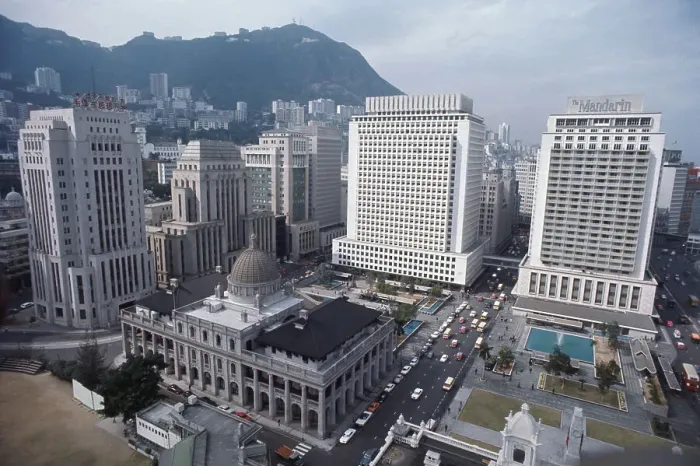 Framed Print : Various Buildings in Hong Kong
