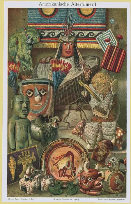 Framed Print : Various Cultural Items Framed Print : Various Cultural Items