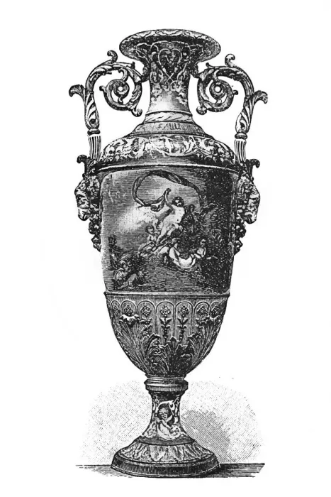 Framed Print : Vase from the Imperial Porcelain Framed Print : Vase from the Imperial Porcelain