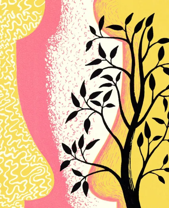 Framed Print : Vase and Tree Framed Print : Vase and Tree