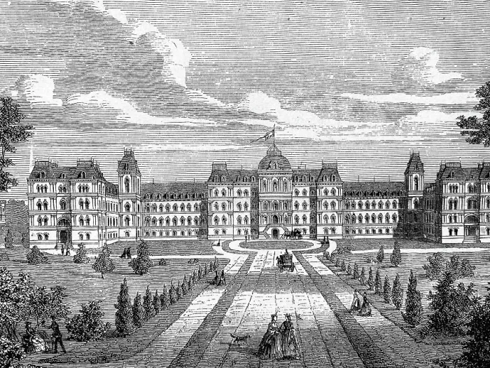 Framed Print : Vassar College, USA Framed Print : Vassar College, USA