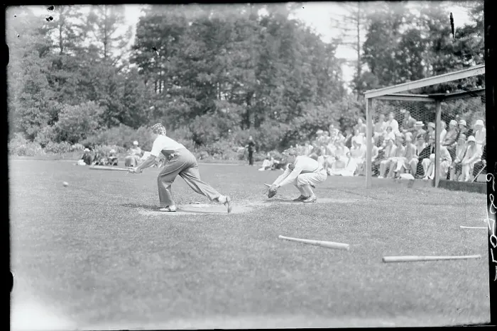 Framed Print : Vassar Student Batting Framed Print : Vassar Student Batting