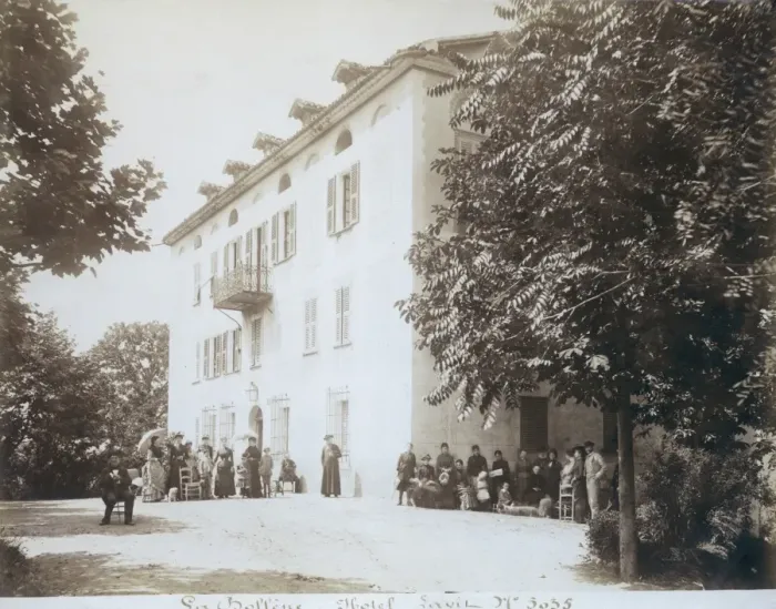 Framed Print : Vaucluse. Hotel Savil in Bollene, in the French department of Vaucluse, 1875 Framed Print : Vaucluse. Hotel Savil in Bollene, in the French department of Vaucluse, 1875