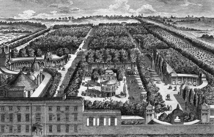 Framed Print : Vauxhall Gardens Framed Print : Vauxhall Gardens