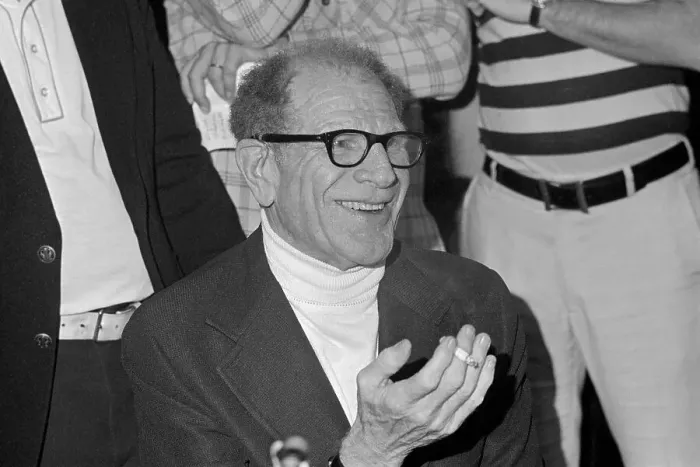 Framed Print : Bill Veeck Giving Press Conference