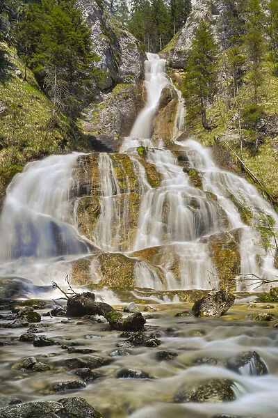 Veil Falls, Otscher Graben Nature Park, Otscher, Lower Austria, Austria