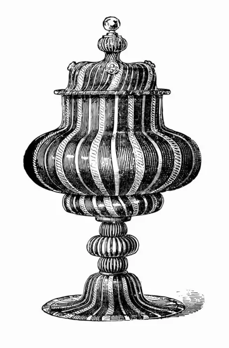 Framed Print : Venetian glass vessel Framed Print : Venetian glass vessel