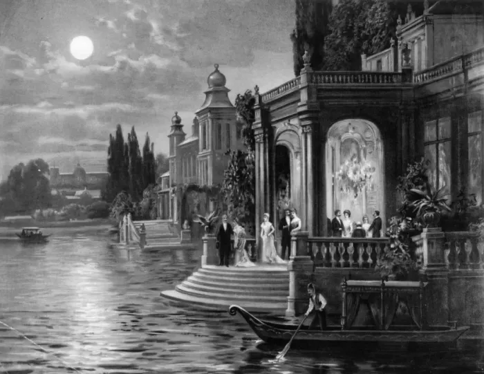 Framed Print : Venetian Palace Framed Print : Venetian Palace