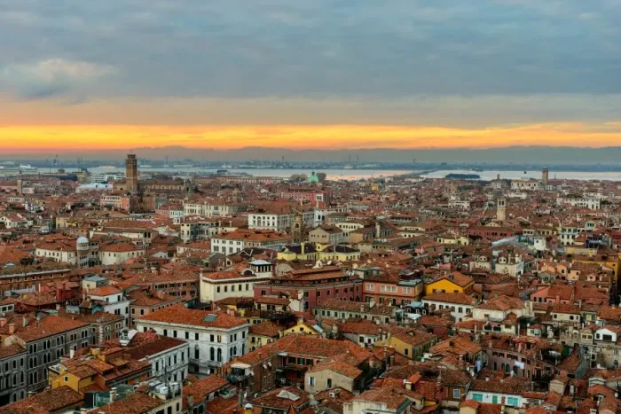 Framed Print : Venetian roofs Framed Print : Venetian roofs