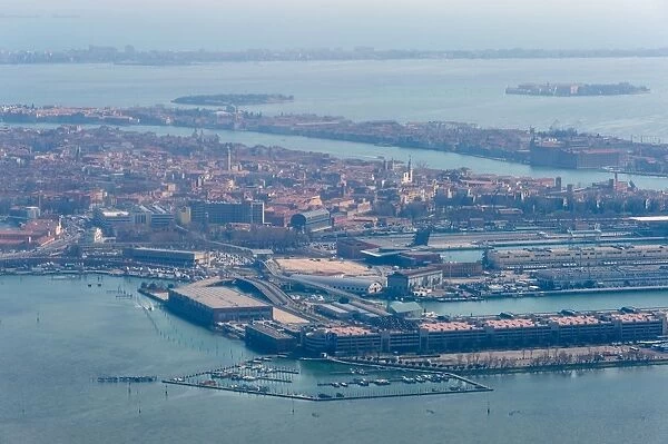 Venice, an aerial view