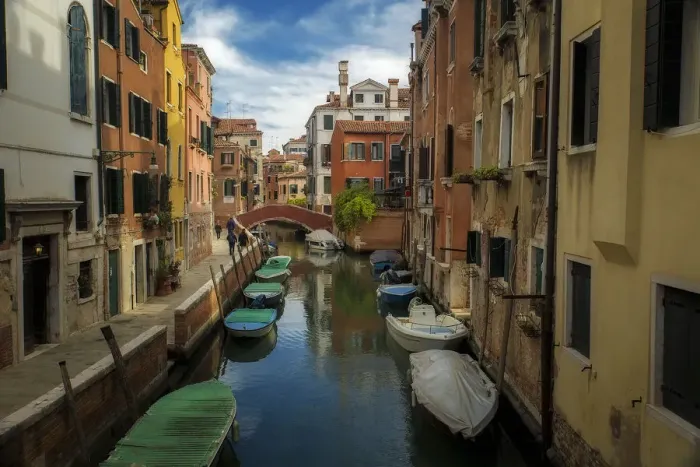 Framed Print : Venice Canal