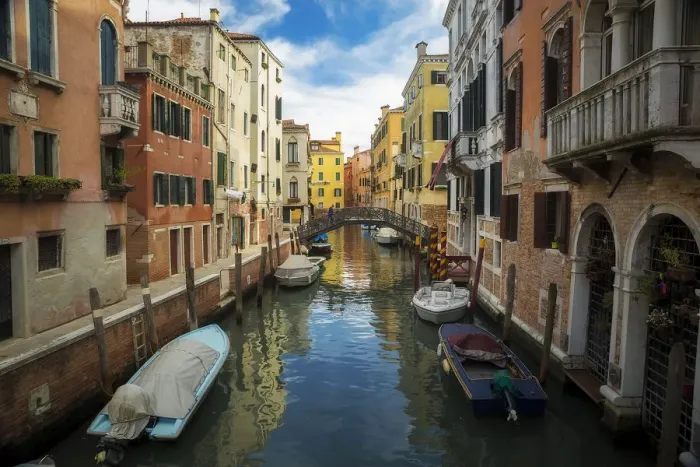 Framed Print : Venice Canal Framed Print : Venice Canal