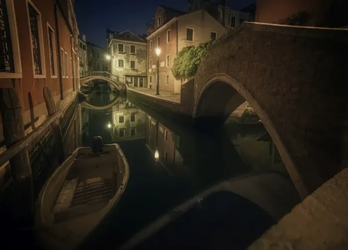 Framed Print : Venice in the night Framed Print : Venice in the night