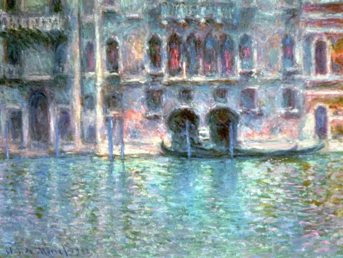 Framed Print : Venice, Palazzo Da Mula, 1908. Artist: Claude Monet Framed Print : Venice, Palazzo Da Mula, 1908. Artist: Claude Monet