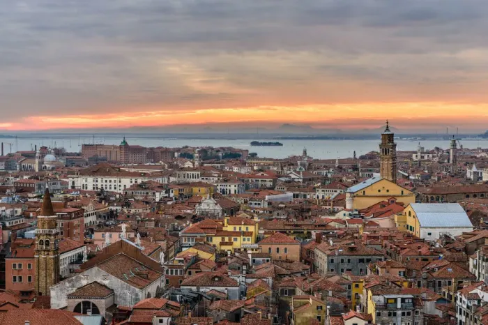 Framed Print : Venice at sunset Framed Print : Venice at sunset
