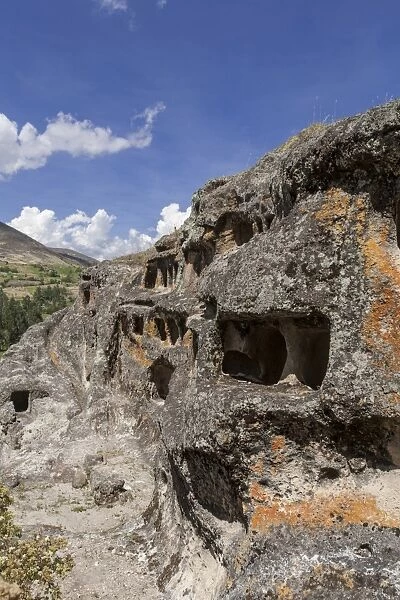 Ventanillas de Otuzco tombs, Otuzco, Peru, South America