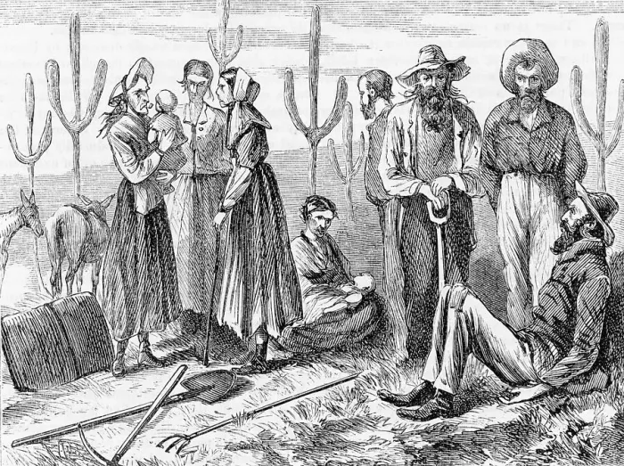 Framed Print : Ventura Colonists Framed Print : Ventura Colonists