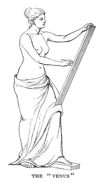 Framed Print : The Venus - Scanned 1882 Engraving Framed Print : The Venus - Scanned 1882 Engraving