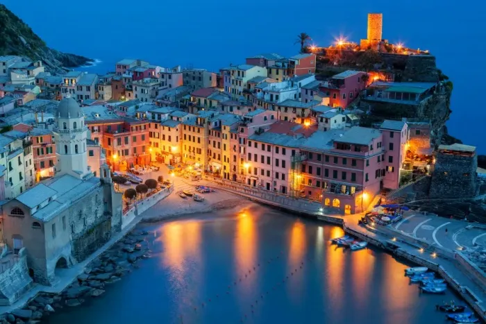 Framed Print : Vernazza Pastels Framed Print : Vernazza Pastels