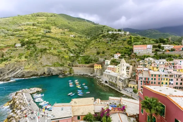 Framed Print : Vernazza small town, Cinque Terre, Liguria, Italy Framed Print : Vernazza small town, Cinque Terre, Liguria, Italy