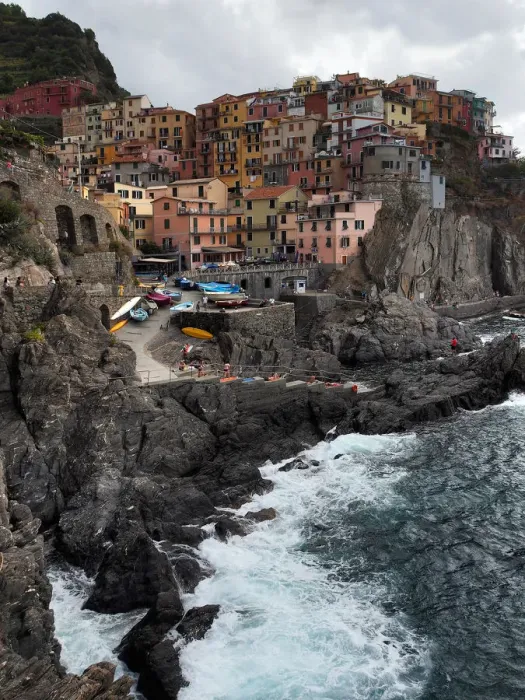 Framed Print : Vertical View Of Manarola, Cinque Terre National Park, Liguria Region, Northern Italy Framed Print : Vertical View Of Manarola, Cinque Terre National Park, Liguria Region, Northern Italy