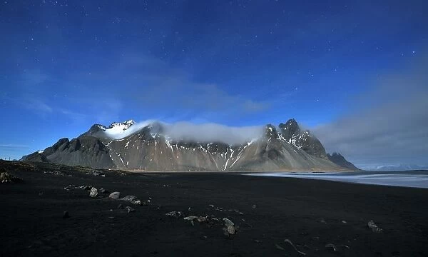 Vesturhorn mountain in Iceland